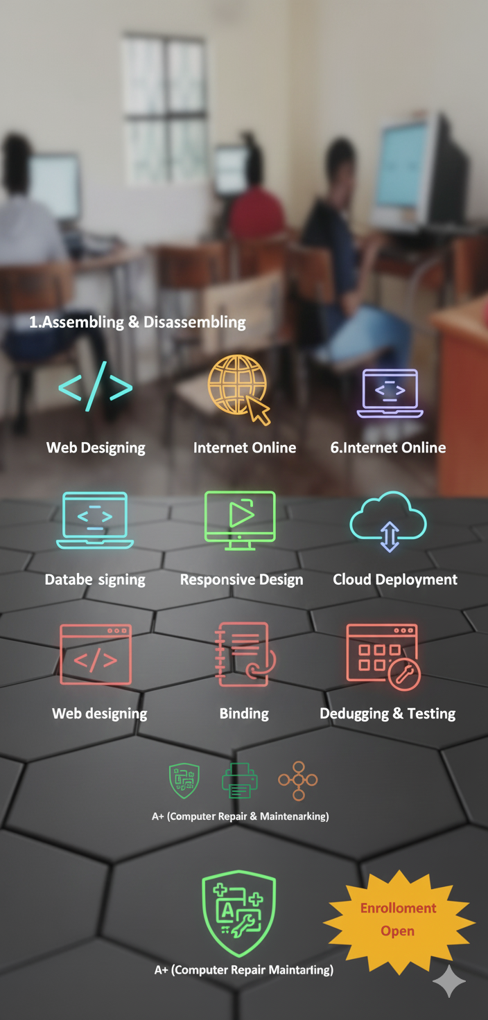 Web development class in progress